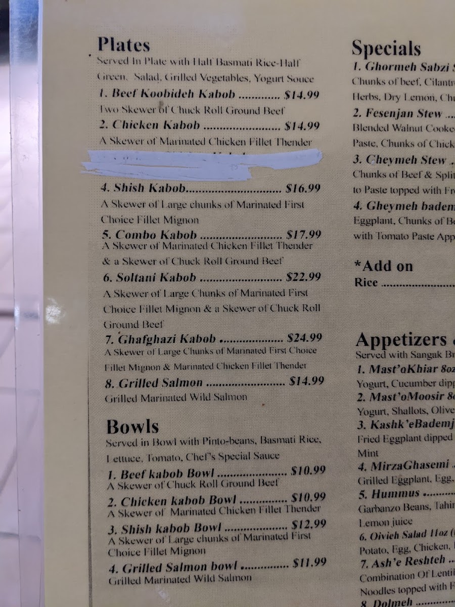 Naan Hut Menu - Image 6